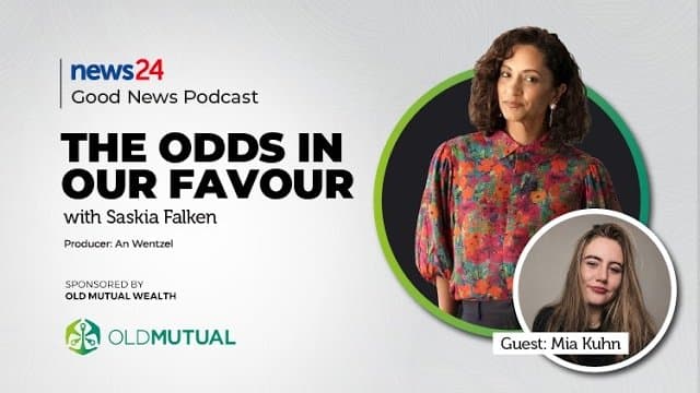 News24 Good News Podcast — The Odds in Our Favour, with Saskia Falken. Guest: Mia Kuhn.